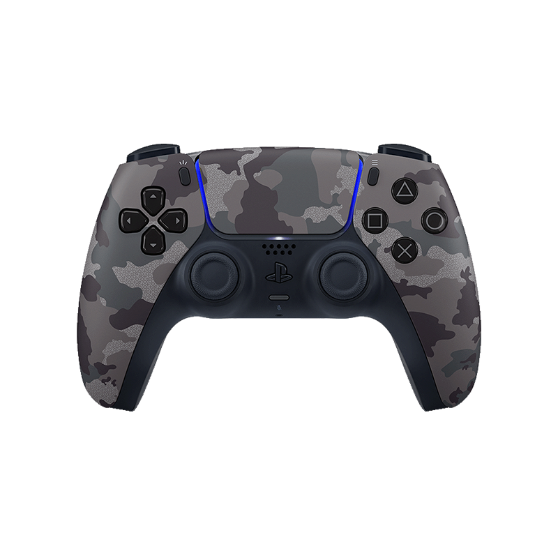 PS5 DualSense Wireless Controller – Grey Camouflage