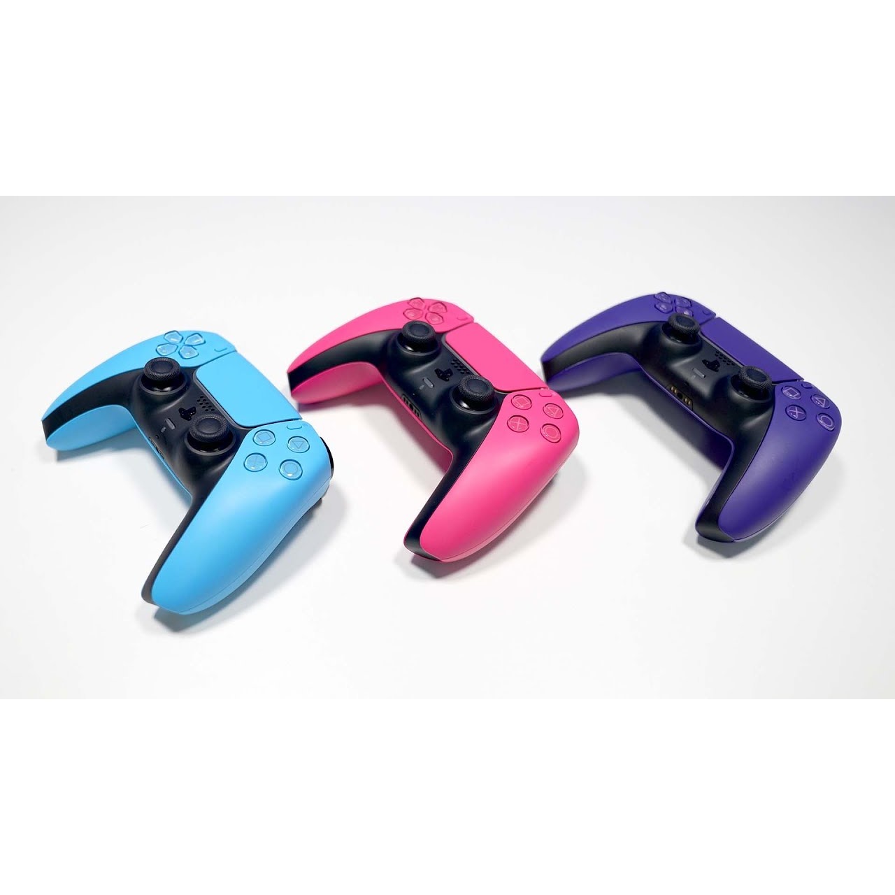 PS5 Red, Purple, Pink, Blue Controller